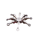 acier inoxydable 304 316 Mur à rideau Graw Glaw Gird Single Single / Short Claw Glaw Verre Spider raccord